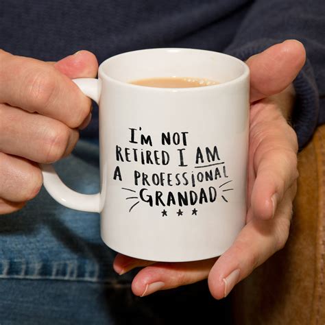 Im Not Retired Im A Professional Grandadgrandpa Mug By Ellie Ellie