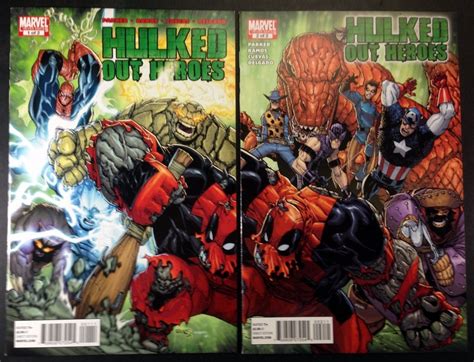 Hulked Out Heroes 2010 1 2 Complete Set Incredible Hulk