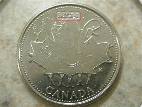 2002 Canada Jubilee 1952 2002 Quarter Vf