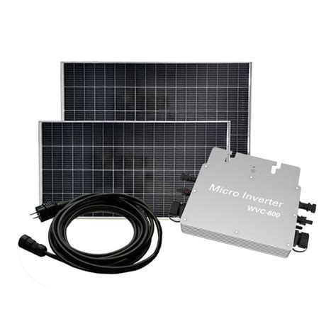 Photovoltaic Wvc 600 Micro Inverter Grid Tie 600w Waterproof Ip65