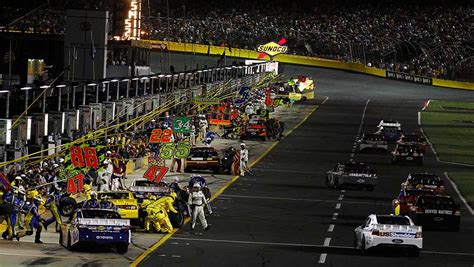 All Star Qualifying Adds Pit Road Twist Official Site Of Nascar