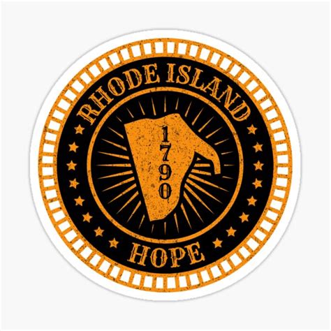 Rhode Island State Ri Slogan Motto Map Hope The Ocean State Little