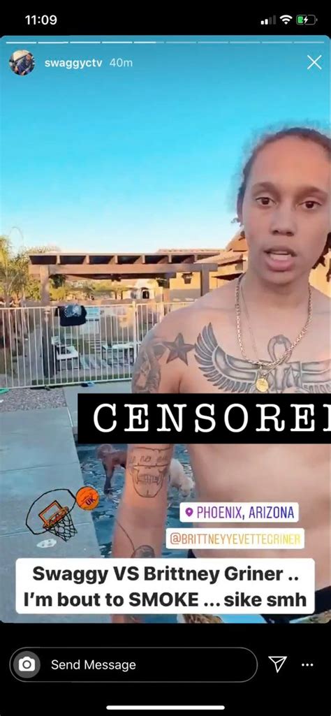 Brittney Griner Goes Topless On Instagram Live Pics Hot Sex Picture