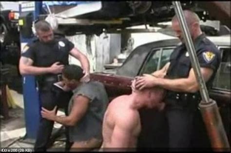 Muscular Cops Fuck Hot Mechanics