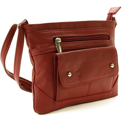 Womens Mini Leather Crossbody Bags Nar Media Kit