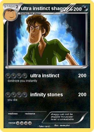 Pokémon Ultra Instinct Shaggy Ultra Instinct My Pokemon Card