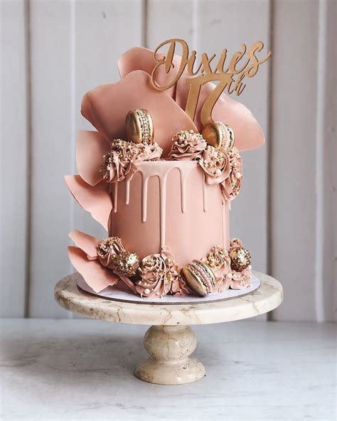 cakes that inspire on instagram “a dreamyyy sweet seventeenth cake