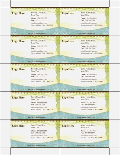 Printable Business Card Template Inspirational Create Your In Free