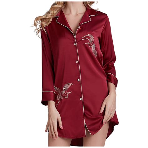 Women Satin Silk Pajamas Plus Size Lingerie Women Underwear Lace