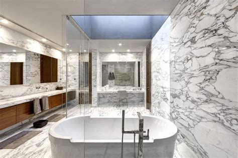 Arabescato Marble Bathroom Stoneadd Photo
