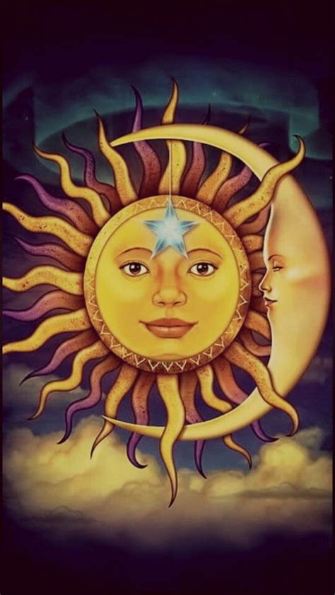 Pin By Brigitte Van Wesemael On Sol Y Luna Sun Art Moon Stars Art