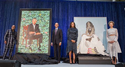 Smithsonian Insider Barack And Michelle Obama Unveil Their Portraits At National Portrait