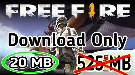 Free fire is an multiplayer battle royale mobile game, developed and published by garena for android and ios. Free Fire 🔥 Download Only 20 Mb || How To Download Free ...