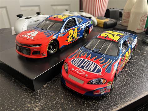 Jeff Gordon 2021 Fan Club Axalta Flames 124 Came In The Mail Color