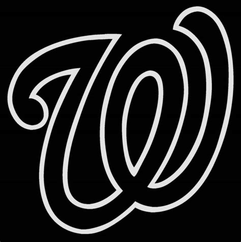 Washington Nationals Logo Car Decal Vinyl Sticker White Or Red 3 Sizes