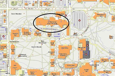 Iu Bloomington Campus Map World Map
