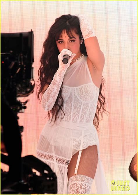 camila cabello performs living proof in sexy lingerie at amas 2019 video photo 4393719