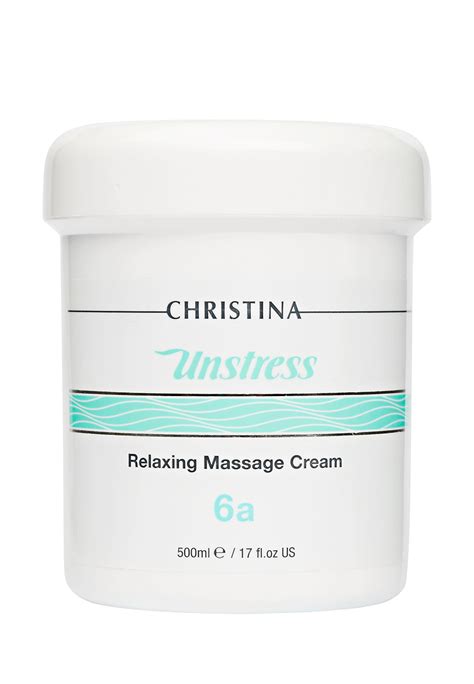 Купить Christina Израиль Christina Unstress Relaxing Massage Cream Расслабляющий массажный