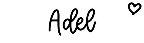Adel Name Meaning Origin Variations And More
