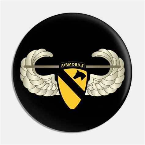 1st Cavalry Div Airmobile W Air Assault Badge Wo Txt 1st Cavalry Div