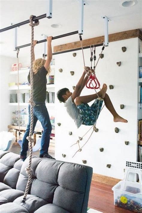 Das richtige klettergerüst indoor finden. 24 Indoor-Kletterwand für ein Schlafzimmer im Freien (mit ...