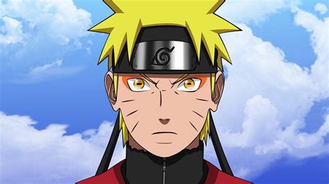 Clouds Naruto Shippuden Headbands Anime Boys Sage Mode Naruto Uzumaki