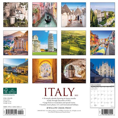 Top 2022 Calendar Italy Free Pics