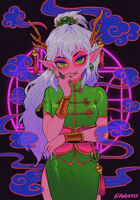 Dragon Lady By Chancake On Deviantart Female Dragon Illustration Dragon