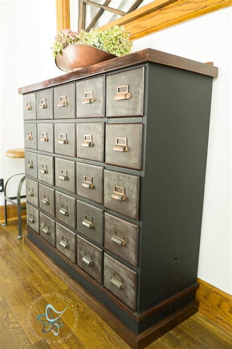 Antique Apothecary Cabinet Makeover With A Few Simple Updates