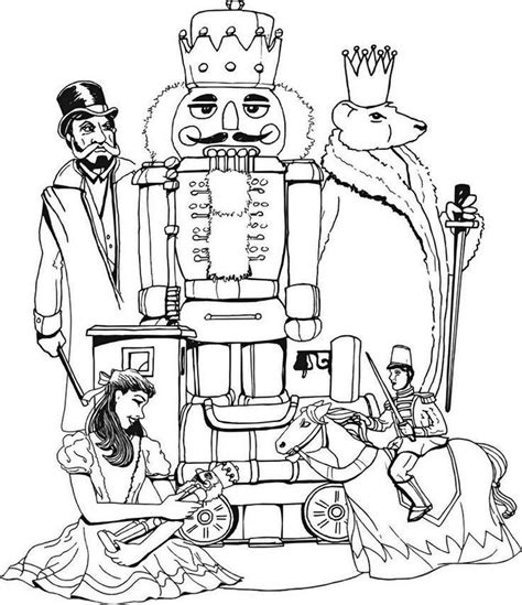 42 Coloring Page Nutcracker Printable Christmas Coloring Pages Images