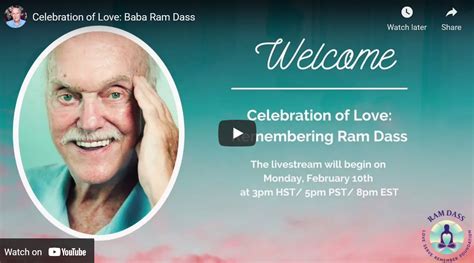 celebration of love remembering ram dass — sacred community project