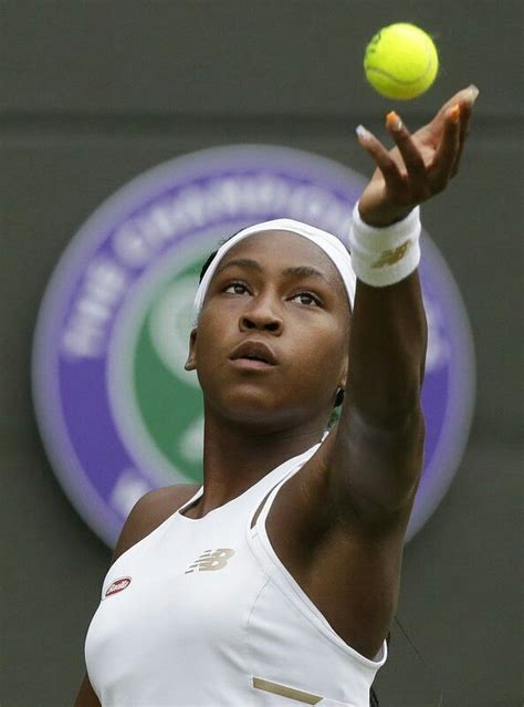 Gauff arrived at a big match not as a fascinating and fun story but. Coco Gauff | Tennis photos, American tennis players, Sports personality