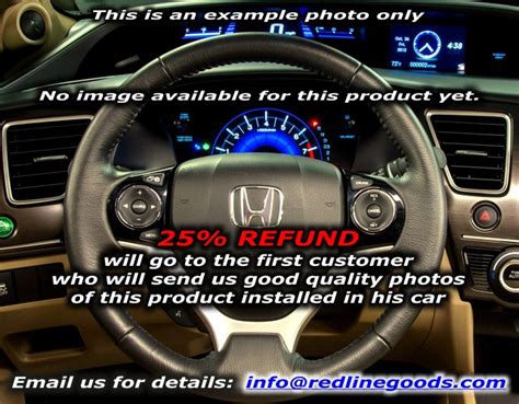 Shop Custom Honda Civic Steering Wheel Covers Redlinegoods