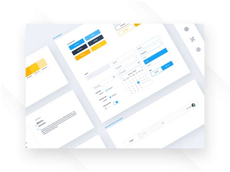 Ui Kit Design For Dashboard Software By Luke Peake For Tib Digital On