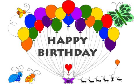 Customize with your words, images and stickers. Happy Birthday Balloons Create-Your-Own-Color Greeting Card