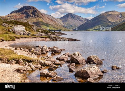 Wastwater And Wasdale Lake District National Park Cumbria England