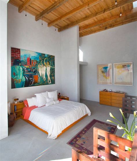 15 lindos quartos com quadros acima da cabeceira da cama | Beautiful