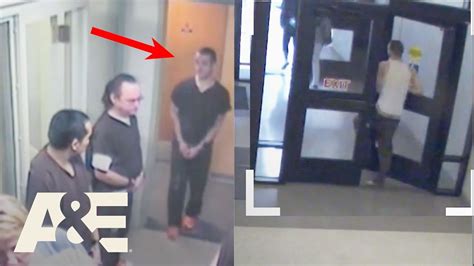 Watch As Inmate Escapes Courthouse Unnoticed Court Cam A E Shorts Youtube