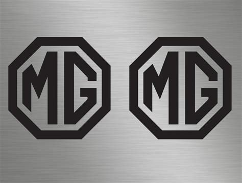 Mg Logo Badge Car Vinyl Decals Stickers Window Mg3 Mg6 Mgb Tf Zr Zs Zt