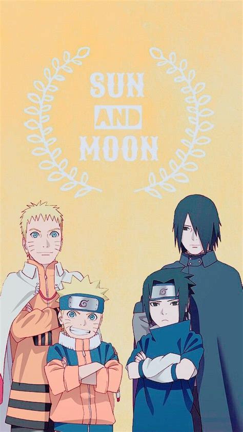 Naruto And Sasuke 『』 Sun And Moon Naruto And Sasuke Wallpaper Sasuke X