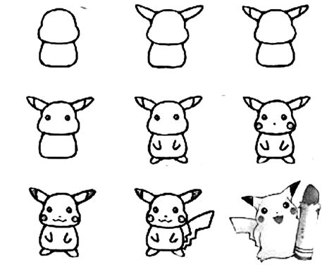 Found 911 free pokemon drawing tutorials which can be drawn using pencil, market, photoshop, illustrator just follow step by step directions. How to draw pokemon step by step - HOW-TO-DRAW in 1 minute