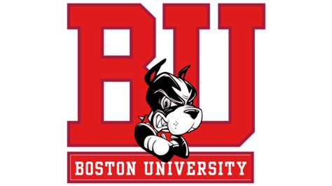 Boston University Logo Logo Zeichen Emblem Symbol Geschichte Und