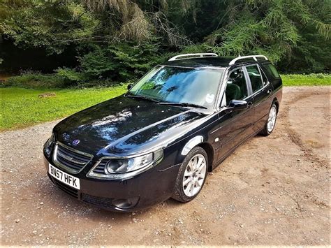 Saab 9 5 Vector Sport Tid Auto Estate 2007 Diesel Fsh Black 72000 Miles