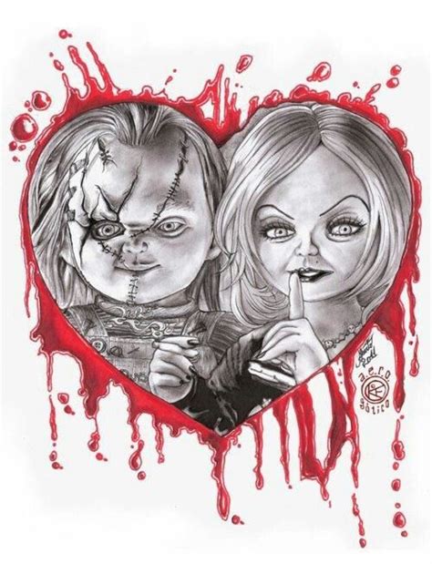Chucky Love Ilianas Board Chucky Tattoo Horror Art Y Horror Movie