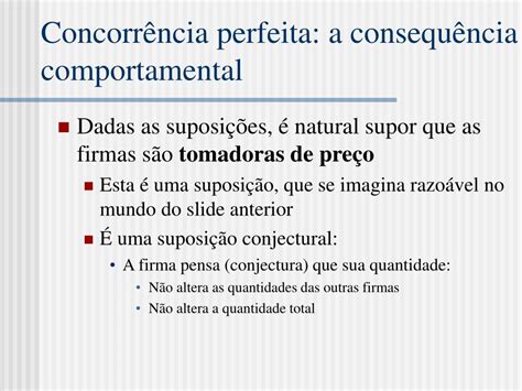 Exemplos De Concorrência Perfeita