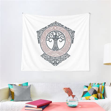 Yggdrasil Tapestry For Sale By Raidho Redbubble