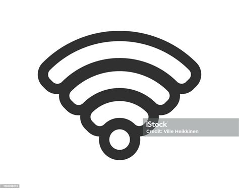 Wifi Signal Icon Wireless Symbol Connection Web Network Connect Logo
