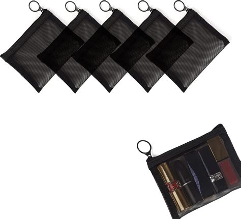 Patu Mini Zipper Mesh Bags 4 X 5 Size S A7 5 Pieces Beauty