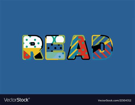 Read Concept Word Art Royalty Free Vector Image