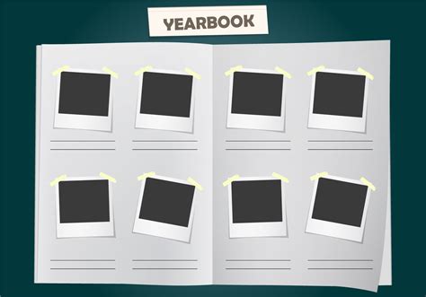 Yearbook Template Free Vector Art 8 Free Downloads